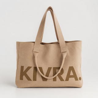 KIVRA Everyday Tote Sand Beige